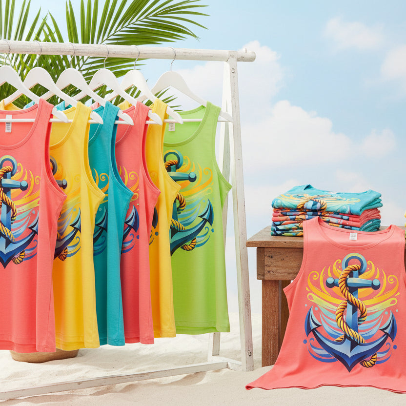 COLORFUL ANCHOR READY TO PRESS DTF READY TO PRESS #0621 (SUMMER)