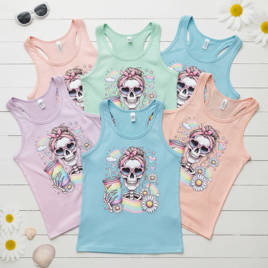 RAINBOW COFFEE READY TO PRESS DTF #0622 (COFFEE)