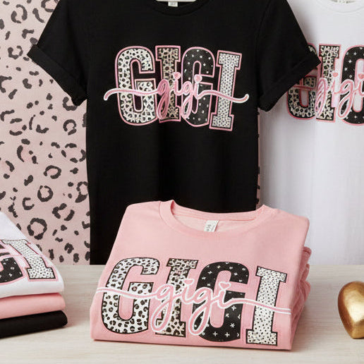 GIGI LEOPARD DTF PRINTS READY TO PRESS #0637  (MAMA)