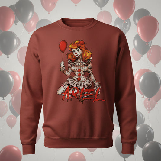 ARIEL CLOWN READY TO PRESS # 0673 (HALLOWEEN )