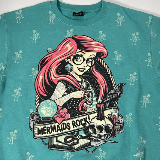 MERMAIDS ROCK READY TO PRESS DTF # 0681 (CHARACTERS)