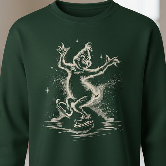 SINGLE COLOR GREEN MAN #0686 (CHRISTMAS)
