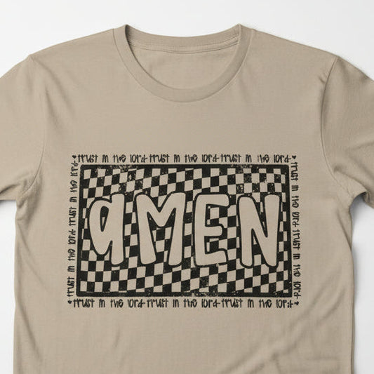 SINGLE COLOR DISTRESSES AMEN #0696  (FAITH)
