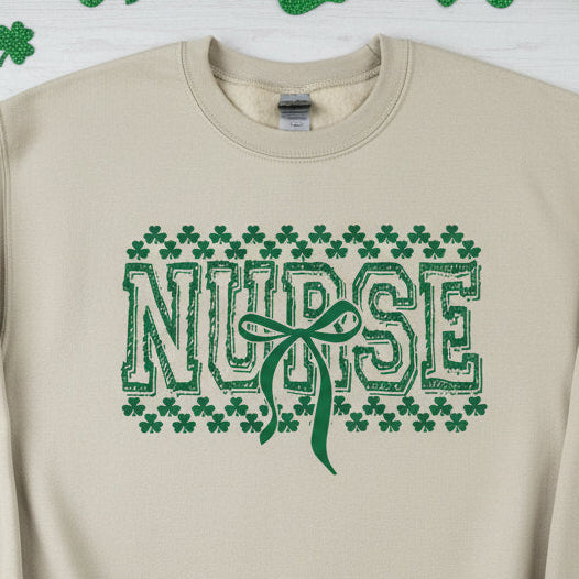 SINGLE COLOR NURSE SAINT PATRICK STYLE #0706 (NURSE)