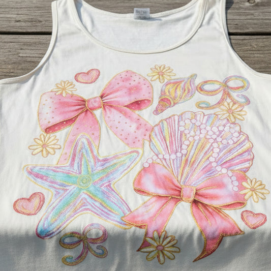 SEASHELLS WITH BOWS #0762 (SUMMER)