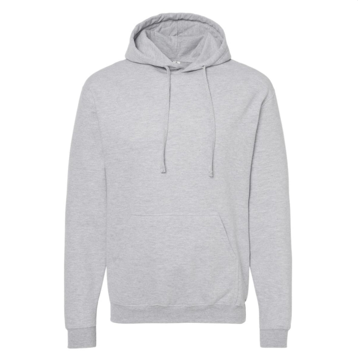 HEATHER GREY  Tultex 320M Fleece Hooded Sweatshirt - 320