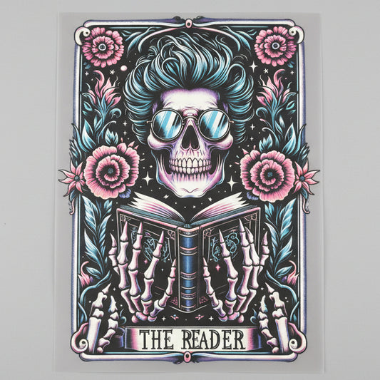 THE READER TAROT CARD #0798 (BOOKS)