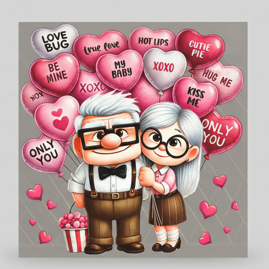 TRUE LOVE CHARACTERS #0811 (VALENTINES)