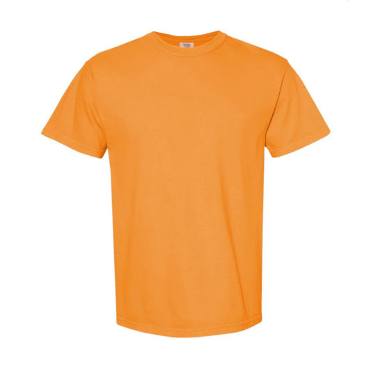 BRIGHT ORANGE Comfort Colors C1717 Unisex Heavyweight RS T-Shirt