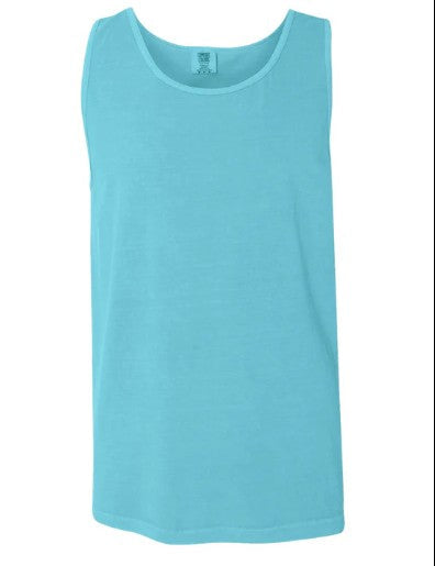 LAGOON BLUE Comfort Colors - 9360 Garment-Dyed Heavyweight Tank Top