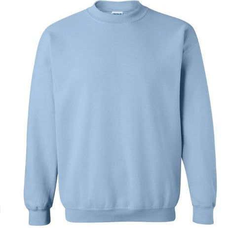 LIGHT BLUE Gildan G180 Unisex Heavy Blend™ 50/50 Crewneck Sweatshirt