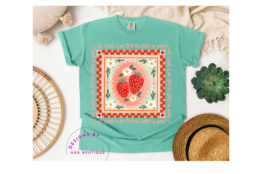 LORD IS GOOD DTF AMD SUBLIMATION PRINT #361