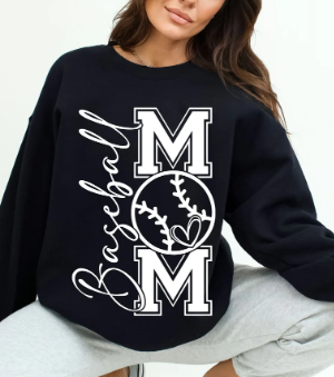 #1066 NEON PINK BASEBALL MOM