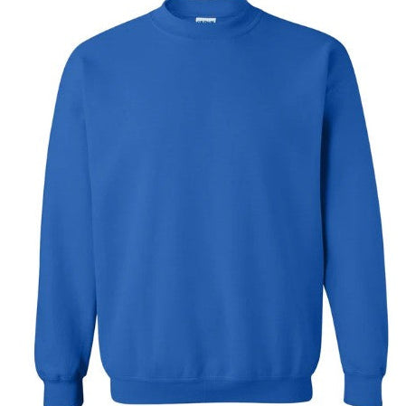 ROYAL Gildan G180 Unisex Heavy Blend™ 50/50 Crewneck Sweatshirt