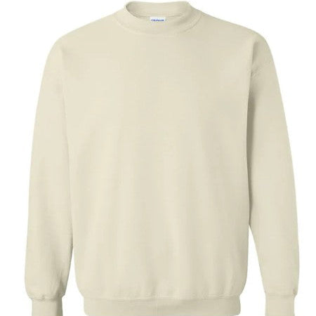 SAND Gildan G180 Unisex Heavy Blend™ 50/50 Crewneck Sweatshirt