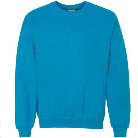 SAPPHIRE Gildan G180 Unisex Heavy Blend™ 50/50 Crewneck Sweatshirt