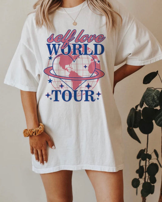 SELF LOVE WORLD TOUR GLITTER CLEAR FILM #0010 (VALENTINES) (ALL SEASON)