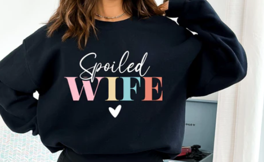 #1059 SPOILED WIFE GLITTER