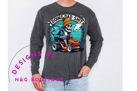 FUNNY FATHER SHIRT DTF OR SUBLIMATION PRINT #484