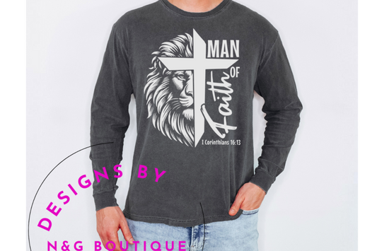 MAN OF FAITH DTF PRINT #481