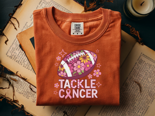 #874 Foot Ball Tackle Cancer