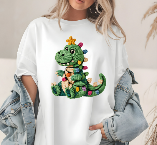 #2098 CHRISTMAS DINASOUR