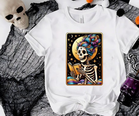 Reader Tarot Card #098 Available in Sublimation and DTF Just Pick Your Shirt