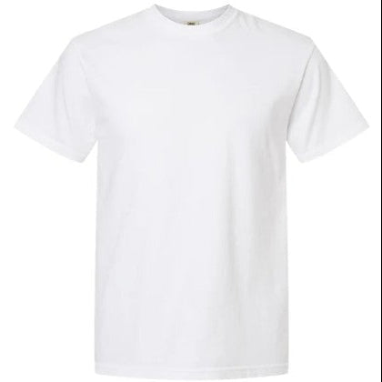 WHITE Comfort Colors C1717 Unisex Heavyweight RS T-Shirt